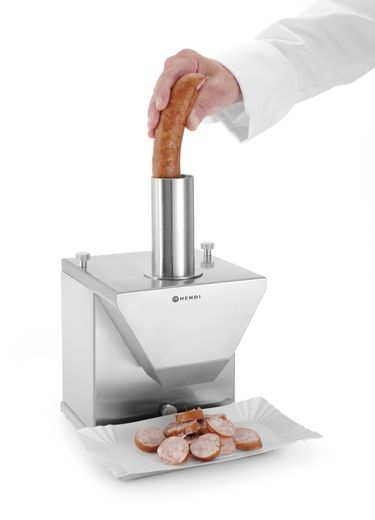 Sausage cutter - electric, HENDI, 230V/135W, 255x187x(H)330mm 1