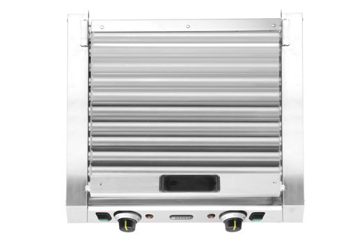 Sausage rolling grill - 2 zones with energy-saving cover, HENDI, 11 rollers, 220-240V/980W, 566x527x(H)259mm 1