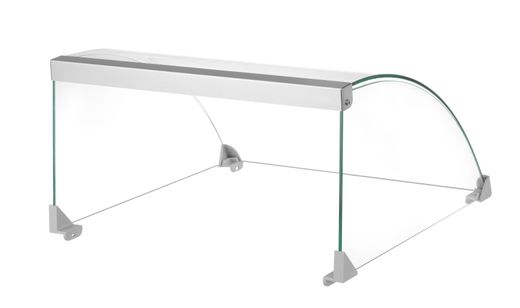 Pokrywa szklana do podgrzewacza rolkowego do parówek, HENDI, do podgrzewacza z 11 rolkami o kodze 268704, 470x477x(H)250mm 1