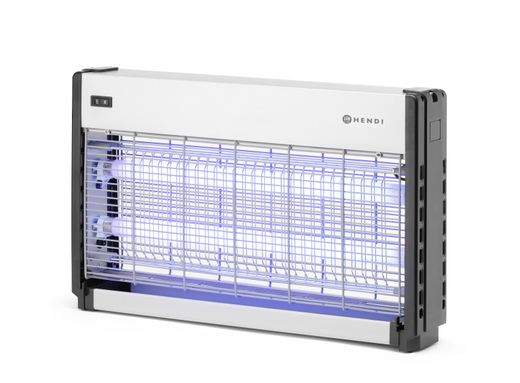 Apparecchio insetticida ad alto voltaggio, HENDI, Raggio d’azione: 100 m², 230V/40W, 515x104x(H)315mm 1