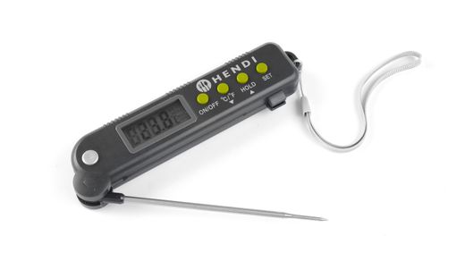 Thermometer with foldable probe, HENDI, 160x40x(H)25mm 1