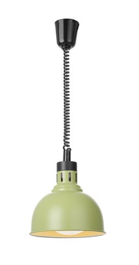 Kylančios ir nusileidžiančios šilumos lempos, kupolo formos, HENDI, Žalia, 230V/250W, ⌀250x(H)207mm 1