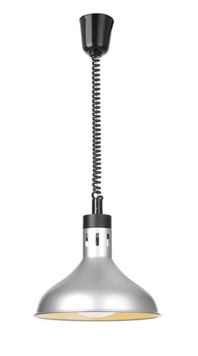 Kylančios ir besileidžiančios šilumos lempos, varpo formos, HENDI, Sidabro, 230V/250W, ⌀295x(H)207mm 1