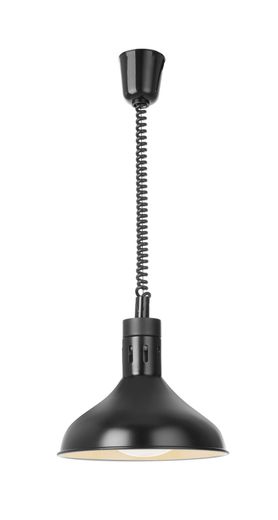 Kylančios ir besileidžiančios šilumos lempos, varpo formos, HENDI, Juodas, 230V/250W, ⌀295x(H)207mm 1