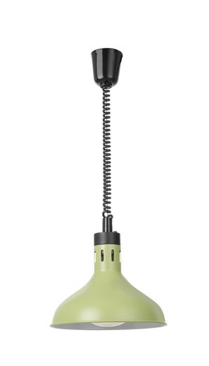 Kylančios ir besileidžiančios šilumos lempos, varpo formos, HENDI, Žalia, 230V/250W, ⌀295x(H)207mm 1