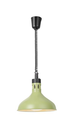 Kylančios ir besileidžiančios šilumos lempos, varpo formos, HENDI, Žalia, 230V/250W, ⌀295x(H)207mm 1