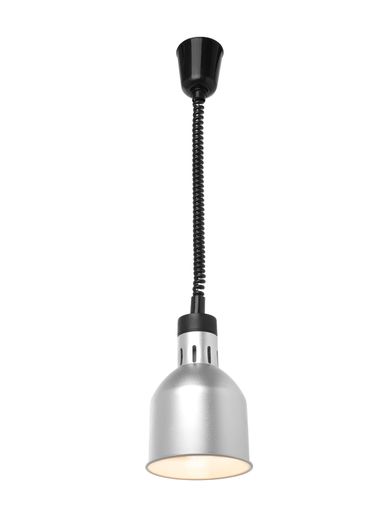 Pakabinama šildoma lempa, cilindrinė, HENDI, Sidabro, 230V/250W, ⌀175x(H)250mm 1