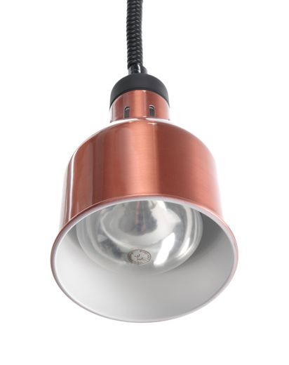 Pakabinama šildoma lempa, cilindrinė, HENDI, Varis, 230V/250W, ⌀175x(H)250mm 1