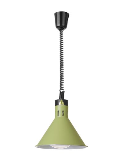 Lampada riscaldante conica, HENDI, Verde, 230V/250W, ⌀275x(H)250mm 1