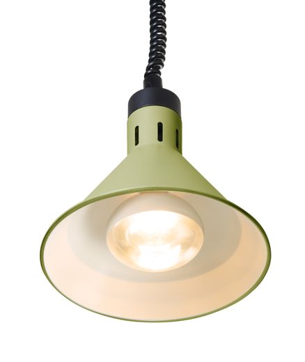 Lampada riscaldante conica, HENDI, Verde, 230V/250W, ⌀275x(H)250mm 1