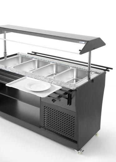 Salad buffet, Arktic, GN 1/1, 220-240V/170W, 1490x765x(H)1370mm 1