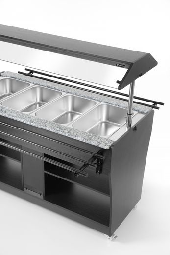 Heated buffet, Arktic, GN 1/1, 1490x765x(H)1370mm 1