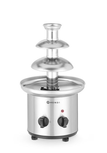 Chocolate fountain 3 tiers, HENDI, 230V/46W, ⌀215x(H)375mm 1