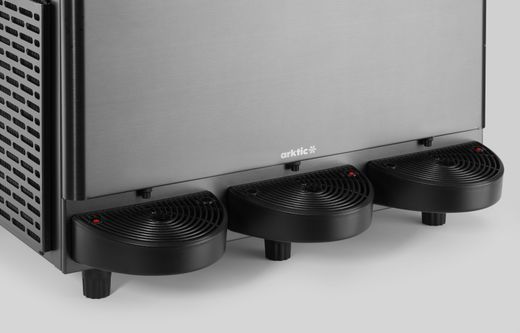 Granitor, Arktic, 36L, czarny, 220-240V/1080W, 610x490x(H)775mm 1