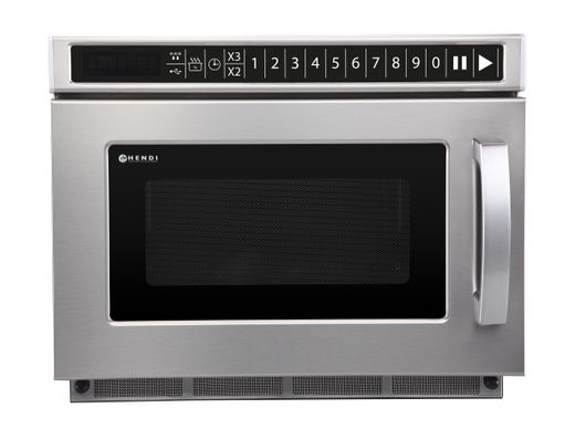Microwave programmable, with USB port 1800W, HENDI, 230V/3000W, 560x419x(H)336mm 1