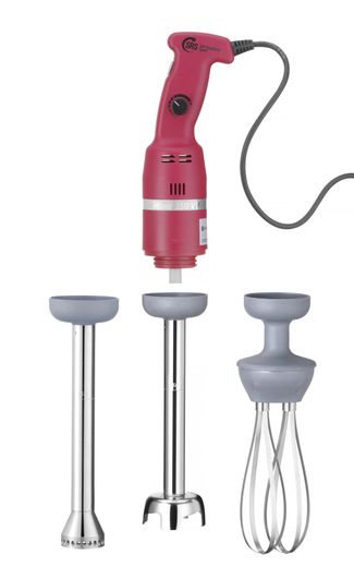 Ice cream stick blender Chef Plus variable speed, with whip and homogenizing blade, HENDI, 230V/250W, ⌀75x(H)285mm 1