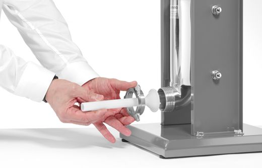 Sausage stuffer – vertical, HENDI, 3L, Light grey, 300x420x(H)530mm 1