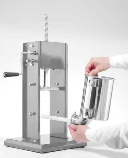 Sausage stuffer – vertical, HENDI, 3L, Light grey, 300x420x(H)530mm 1