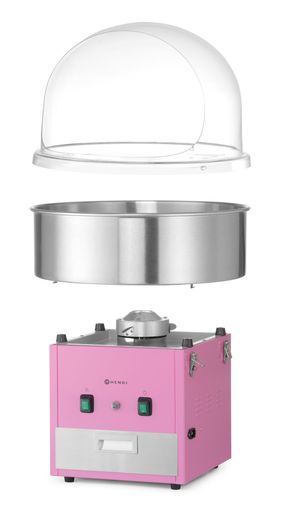 Cotton candy machine , HENDI, Pink, 220-240V/1130W, 520x520x(H)503mm 1