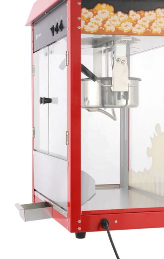 Popcorn machine, HENDI, Red, 230V/1155W, 560x420x(H)760mm 1