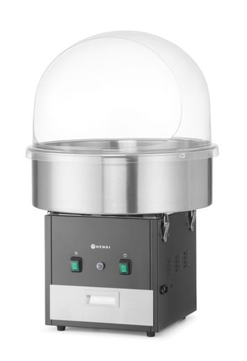 Cotton candy machine , HENDI, Black, 220-240V/1130W, 520x520x(H)503mm 1