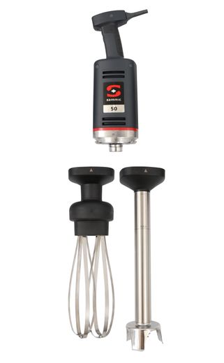 Hand mixer with mixing arm and replaceable whipping arm MB-51, Sammic, 230V/570W, ⌀98x760mm 1