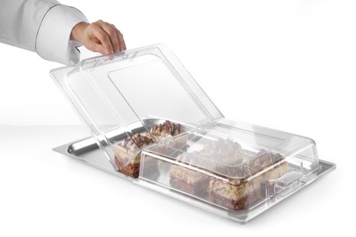 Presentation cover GN 1/1, HENDI, GN 1/1, 530x325x(H)76mm 1