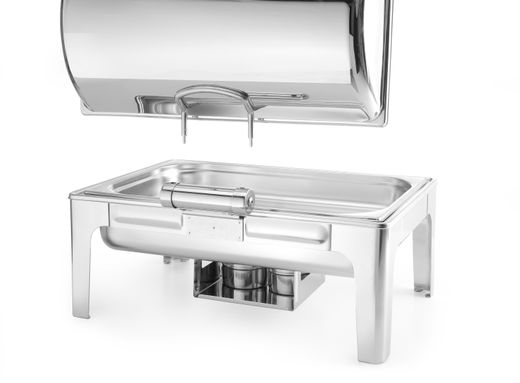 Chafing dish GN 1/1 mirror finish, HENDI, Profi Line, 9L, 570x405x(H)320mm 1