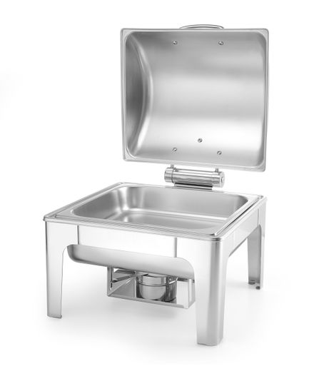 Chafing dish GN 2/3 finitura a specchio, HENDI, Profi Line, 6L, 395x405x(H)320mm 1