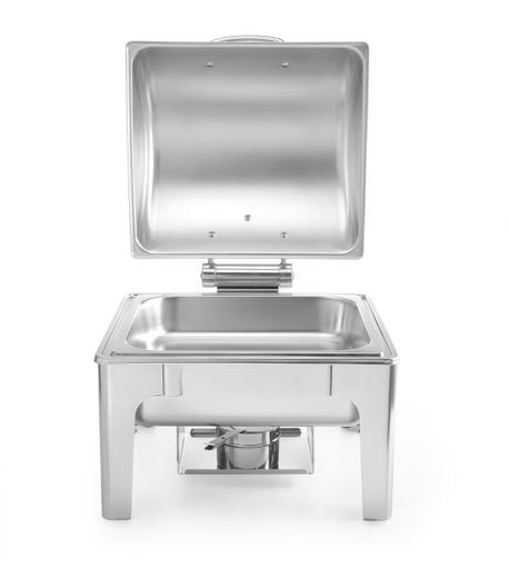 Chafing dish GN 2/3 finitura a specchio, HENDI, Profi Line, 6L, 395x405x(H)320mm 1
