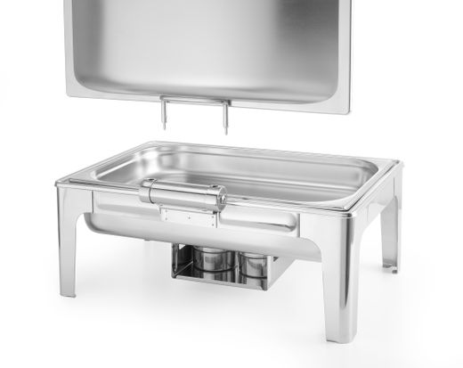 Chafing dish GN 1/1 finitura satinata, HENDI, Profi Line, 9L, 570x430x(H)290mm 1