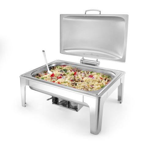 Chafing dish GN 1/1 finitura satinata, HENDI, Profi Line, 9L, 570x430x(H)290mm 1