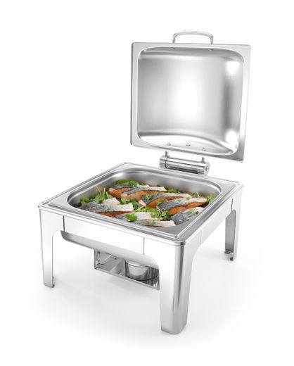 Ohrievač GN 2/3 satinovaný, HENDI, Profi Line, 6L, 395x430x(H)290mm 1