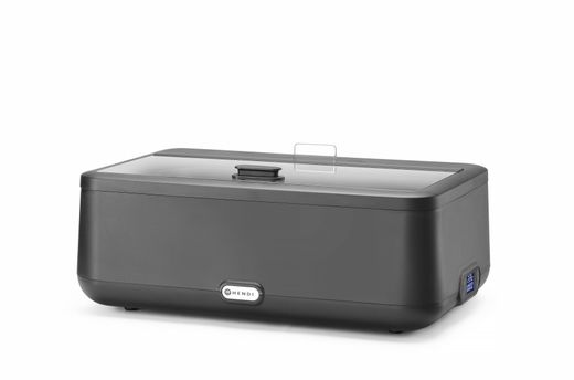 Kaitinimo indas UNIQ, HENDI, designed by Robert Bronwasser, GN 1/1, Juodas, 220-240V/700W, 607x402x(H)245mm 1