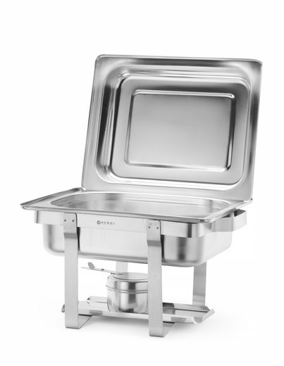 Chafing dish Gastronorm 1/2, HENDI, Kitchen Line, 4,5L, 385x295x(H)310mm 1