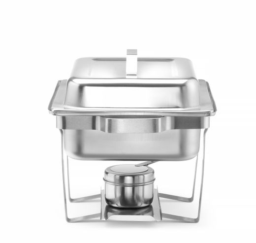 Chafing dish Gastronorm 1/2, HENDI, Kitchen Line, 4,5L, 385x295x(H)310mm 1