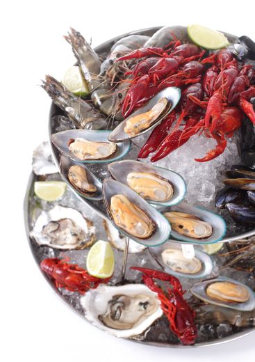 Seafood platter, HENDI, ⌀400x(H)200mm 1