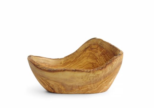 Dekoratiivne oliivipuust kauss, HENDI, 300x190x(H)110mm 1