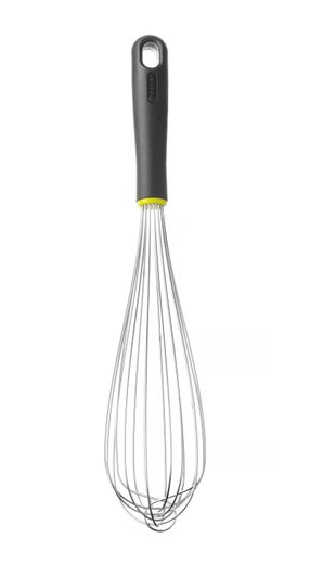 French whisk with 8 stiff wires, HENDI, designed by Robert Bronwasser, Black, (L)415mm 1