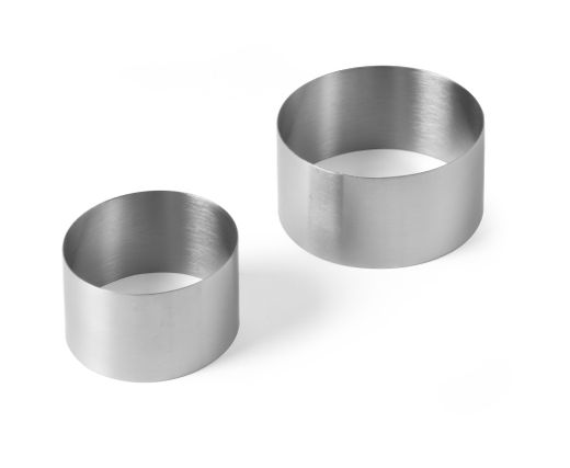Molde redondo para emplatar, HENDI, ⌀70x(H)45mm 1
