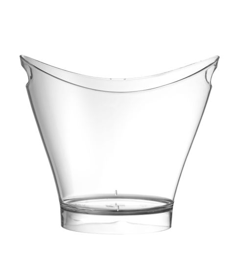 Wine and champagne bucket, BarUp, 6L, Transparent, 300x240x(H)260mm, Oval 1