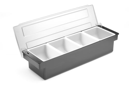 Condiment holder - 4 containers, BarUp, 480x150x(H)100mm 1