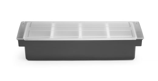Condiment holder - 4 containers, BarUp, 480x150x(H)100mm 1
