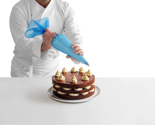 Non-slip pastry bags, HENDI, Blue, 100 pcs., 515x280mm 1
