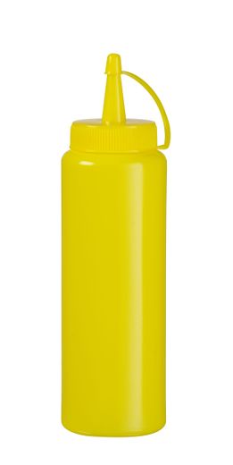 Bottiglia dosatore, HENDI, 0,2L, Giallo, ⌀50x(H)177mm 1