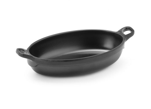 Mini oval pan Little Chef, HENDI, Little Chef, Black, 155x80x(H)37mm 1