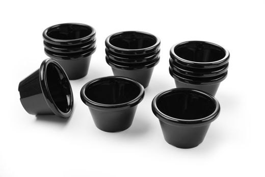 Ramekin - 12 pezzi, HENDI, 0,045L, Nero, 12 pezzi, ⌀60x(H)35mm 1