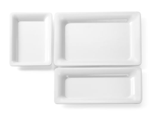Vassoio gastronorm con bordo sottile, HENDI, GN 1/2, 325x265x(H)20mm 1