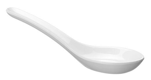 Melamine appetizer spoon, HENDI, White, 130x45mm 1