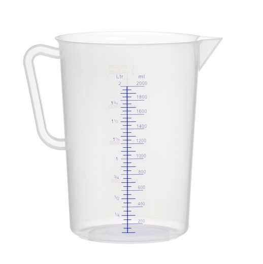 Measuring jug polypropylene, HENDI, Budget Line, 2L, ⌀140x(H)215mm 1